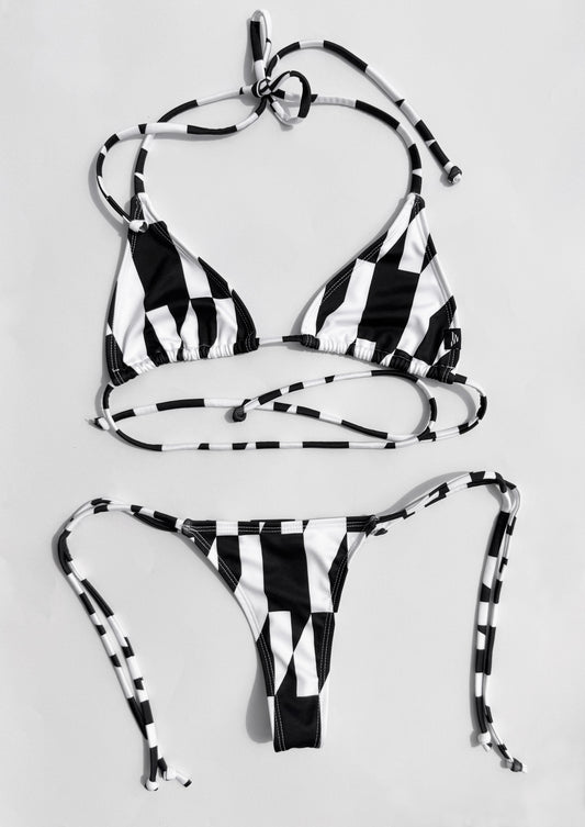 Cueca Tanga Greekology Black&White