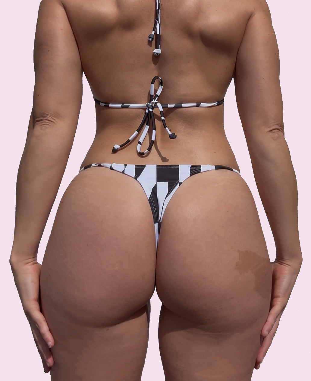 Cueca Tanga Greekology Black&White